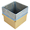 Blue tint gusseted bags (liners) - Image 1 - Small