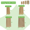 brown paper bags sizes - Small