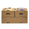 cardboard delivery trays stacked 2 - Small