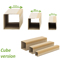 cardboard tubing on a roll cube - Small