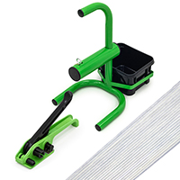 Corded polyester strapping tools