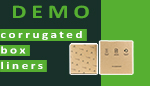 Corrugated box liners