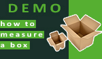 How to measure a box