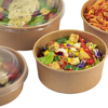 kraft food bowls with food - Thumbnail