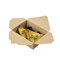 Kraft takeaway box with food - Small