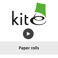 Recycled paper rolls