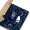 shredded paper blue new - Small