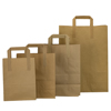 tape handle paper carrier bags brown hero - Thumbnail