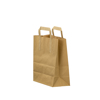 tape handle paper carrier bags brown medium 2 - Thumbnail