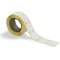 white circle labels 50mm icon - Small